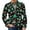 Black, variant on Men's Printed Corduroy Blazer Jacket, Casual Suit Style Cardigan with Warm Pockets, Lightweight Fall Outerwear for Business Casual Looks,Dark Green,M