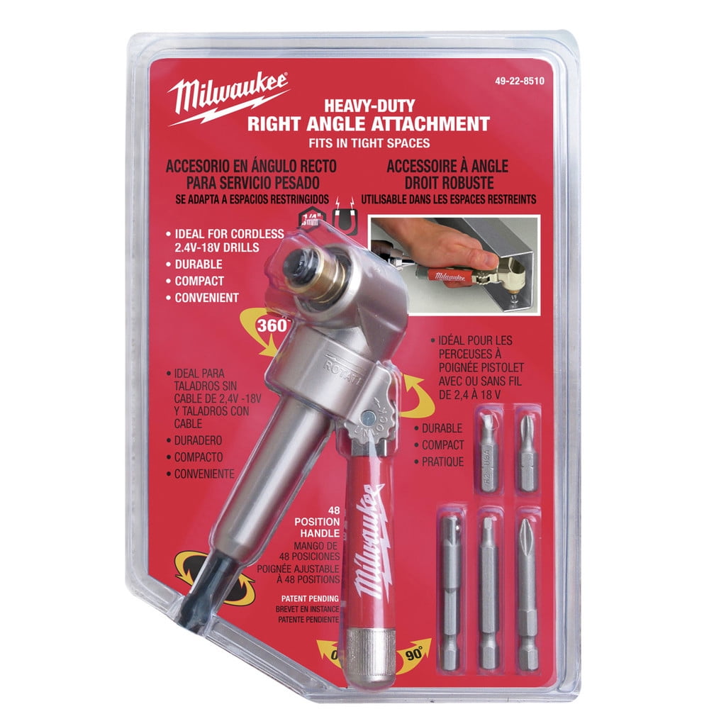 Milwaukee 49-22-8510 Right Angle Drill Attachment Kit 