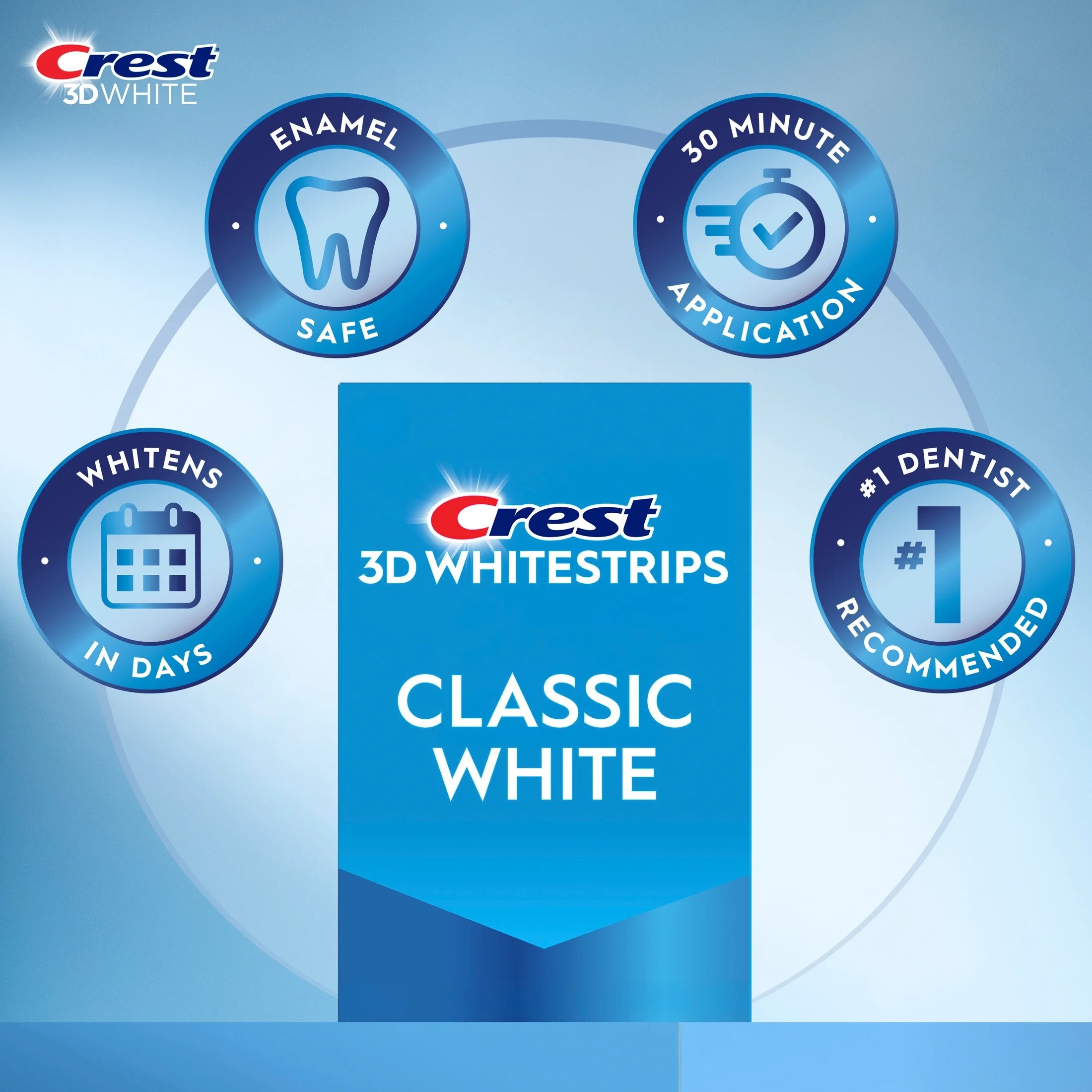 Crest 3D Whitestrips Classic White Teeth Whitening Kit photo 7