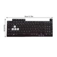 thumbnail image 1 of pitrice RGB Colorful Backlit Keyboards Spanish Layout Keypad Black Key Board Small Enter Laptop Replacement for ASUS ROG strix G731, 1 of 9