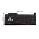 thumbnail image 5 of Cateissary Teclados retroiluminados Negro Fluent Typing Silent Small Enter Toetsenbord Well Fit Reemplazo para ROG strix G731 Notebook Juegos de teclado y mouse para computadora, 5 of 6