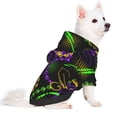 thumbnail image 2 of Bingfone Neon Mardi Gras Dog Clothes Hoodie, Pet Winter Coat,Puppy Sweatshirts For Small Dogs Boy Girl,Suitable For All Breeds-Xx-Large, 2 of 8