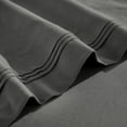 thumbnail image 4 of Superior Egyptian Cotton Deep Pocket 650 TC Sheet Set, Split King, Grey, 4 of 9