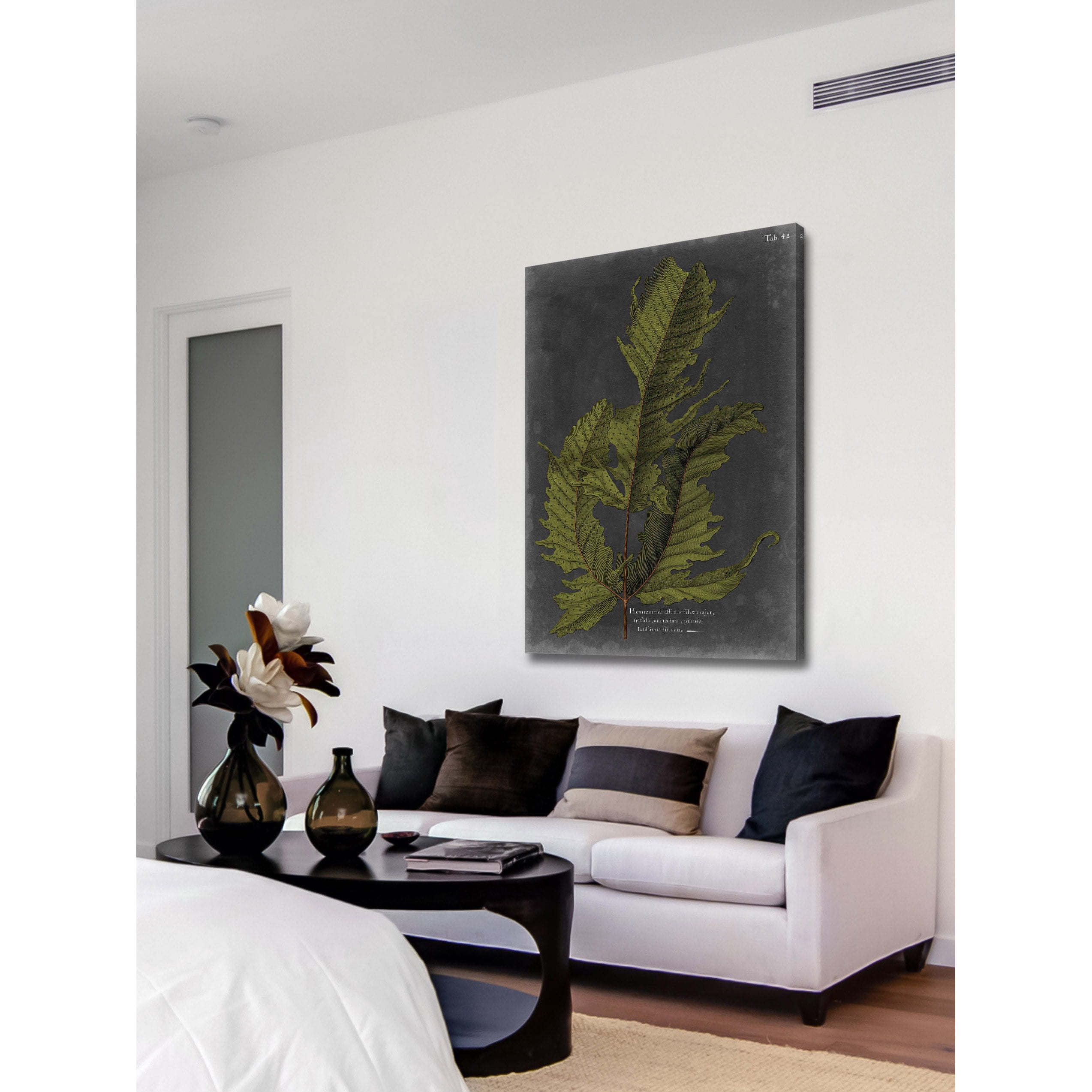 Marmont Hill "Foliage Dramatique I" Painting Print on Wrapped Canvas