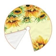 thumbnail image 3 of Kll Sunflowers Christmas Tree Skirt 48",Party Decorations Farmhouse For Christmas Decorations Holiday Party, 3 of 8