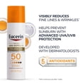 thumbnail image 4 of Eucerin Sun Age Defense Tinted Face Sunscreen Lotion SPF 50 with Hyaluronic Acid, 2.5 fl oz, 4 of 13