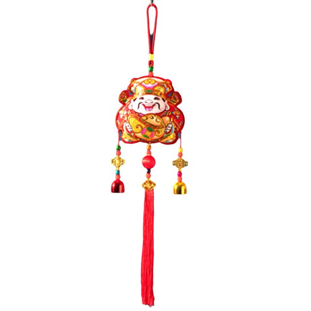 TQEHS Colgante del Año de la Serpiente Colgante del Festival de Primavera Bendición Festiva Viento Chi X6J6