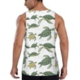thumbnail image 3 of Haiem Cute Turtle Men Workout Tank Top Gym Bodybuilding Sleeveless Muscle T Shirts Athletic Tank Breathable Workout Shirt-Large, 3 of 9
