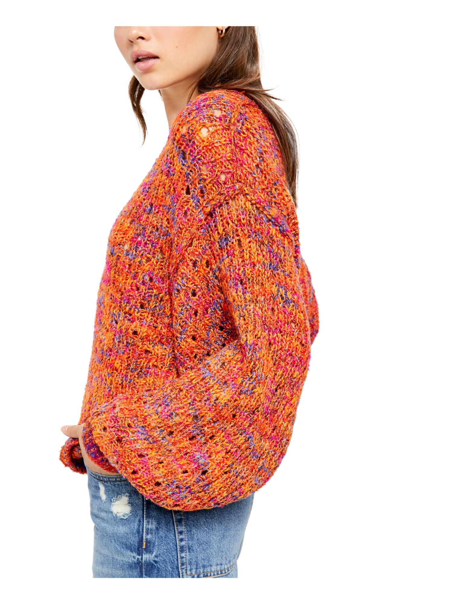 Womens Highland Cable Knit Oversized 