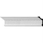 4 1/2"H x 3"P x 5 3/8"F x 94 1/2"L, (3/4" Repeat), Viceroy Crown Moulding