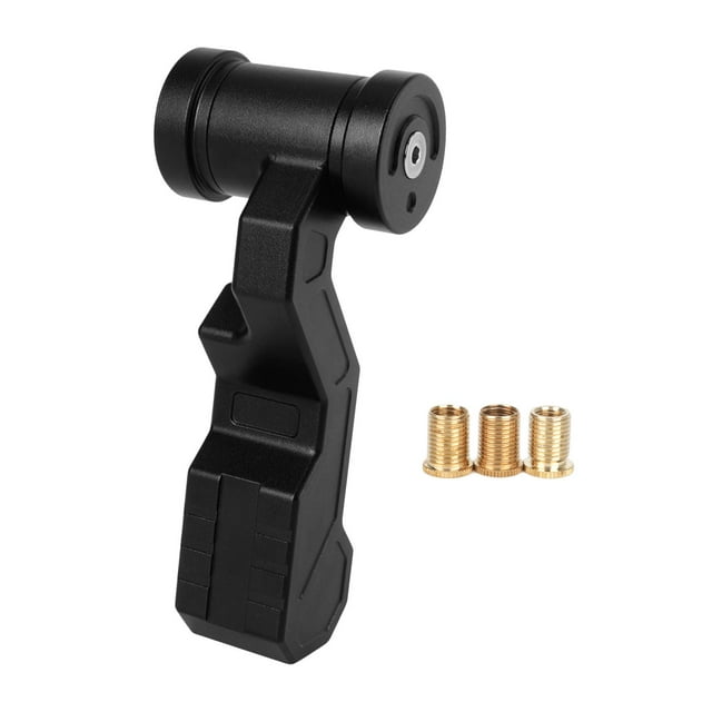 Pomo de palanca de cambios de aleación de aluminio para coche, piezas de reparación, decoración duradera para el interior del coche. 160 mm negro