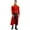 Red, variant on Men's Steampunk Stand Collar Jacket Ring Leader Tailcoat Ringmaster Circus Outfits Red 3XL