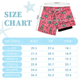 thumbnail image 4 of Zando 2 Pack Boys Swim Trunks with Compression Liner Beach Shorts UPF 50+ Quick Dry Stretch Swimwear 4-12, 4 of 7