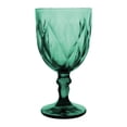 thumbnail image 2 of Juego 24 Copas de Vidrio Cristal para Champaña Vino Agua  Color Verde, 2 of 3
