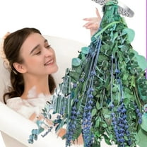 Shower Eucalyptus Bundle,HXRH Lavenders with Eucalyptus Set,5 Kinds Plants Shower Bundle for Fragrant Bathroom Decor,17inch