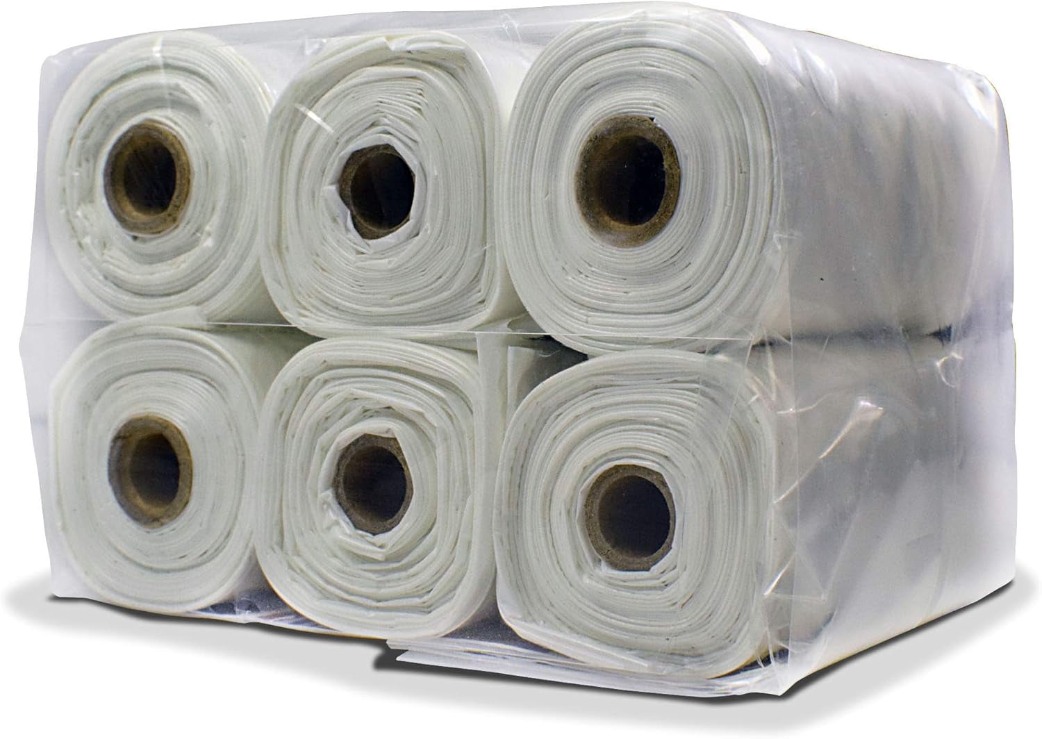 Flush 'n Gone Poop Bag for BIG DOGS - 6 rolls (60 Bags) - Flushable Poop Bags for Better Environment