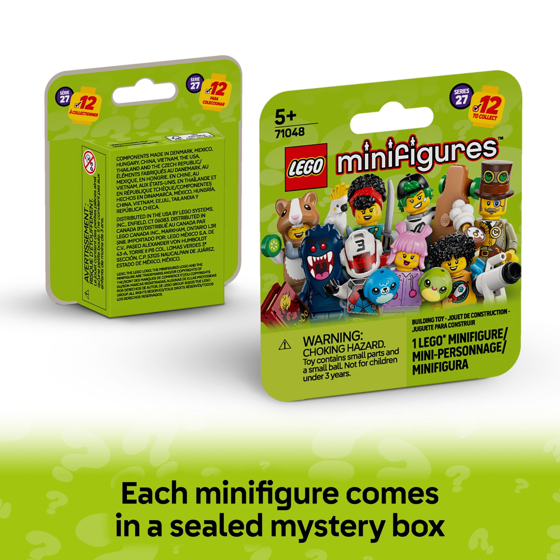 LEGO Minifigures Series 27 Pack  Collectible Figure for Kids, Boys and Girls, Ages 5+  Mystery Blind(图5) LEGO Minifigures Series 27 Pack  Collectible Figure for Kids, Boys and Girls, Ages 5+  Mystery Blind(图5)