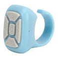 thumbnail image 3 of Anillo de control remoto Teléfono celular Bluetooth Control remoto Cámara Obturador Botón selfie para desplazar video haciendo clic como azul, 3 of 10