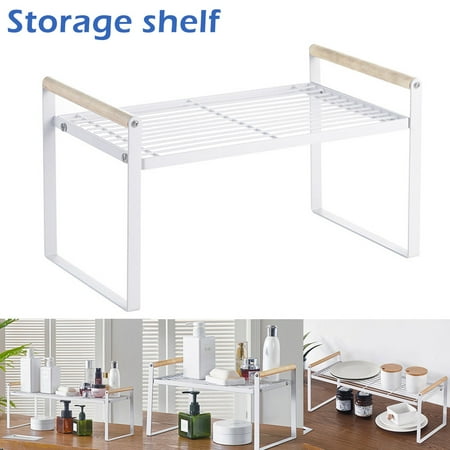 

Home Organizer Cupboard Storage Shelf Rack Multifunction Kitchen Dish Holder L