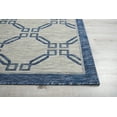 thumbnail image 4 of Nourison Garden Party Indoor/Outdoor Traditional Trellis Ivory Blue 7' x 10' Area Rug, (7' x 10'), 4 of 10