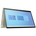 thumbnail image 2 of HP ENVY X360 Convertible 13 2-in-1 Laptop 13.3" FHD IPS Touchscreen 11th Gen Intel Quad-Core i7-1165G7 8GB DDR4 512GB SSD Intel Iris Xe Graphics Backlit Keyboard Fingerprint Reader Win10 Gold, 2 of 6