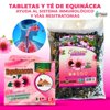 Echinacea Herb Tea 4 oz. and Echinacea Dietary Supplement Tablets Gluten Free Extract