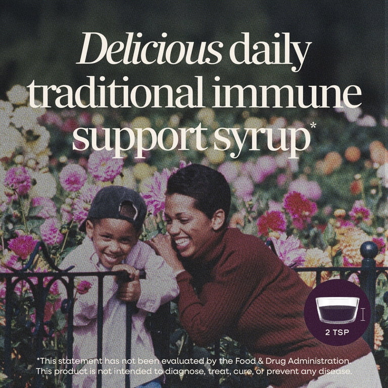 Nature's Way Sambucus Traditional Elderberry Immune Support Syrup, 8oz photo 4