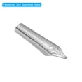 thumbnail image 4 of Uxcell 0.5-0.7mm Line Width Fountain Pen Nib Replacement 304 Stainless Steel Office Supplies for Drawing Writing 10 Pcs, 4 of 5
