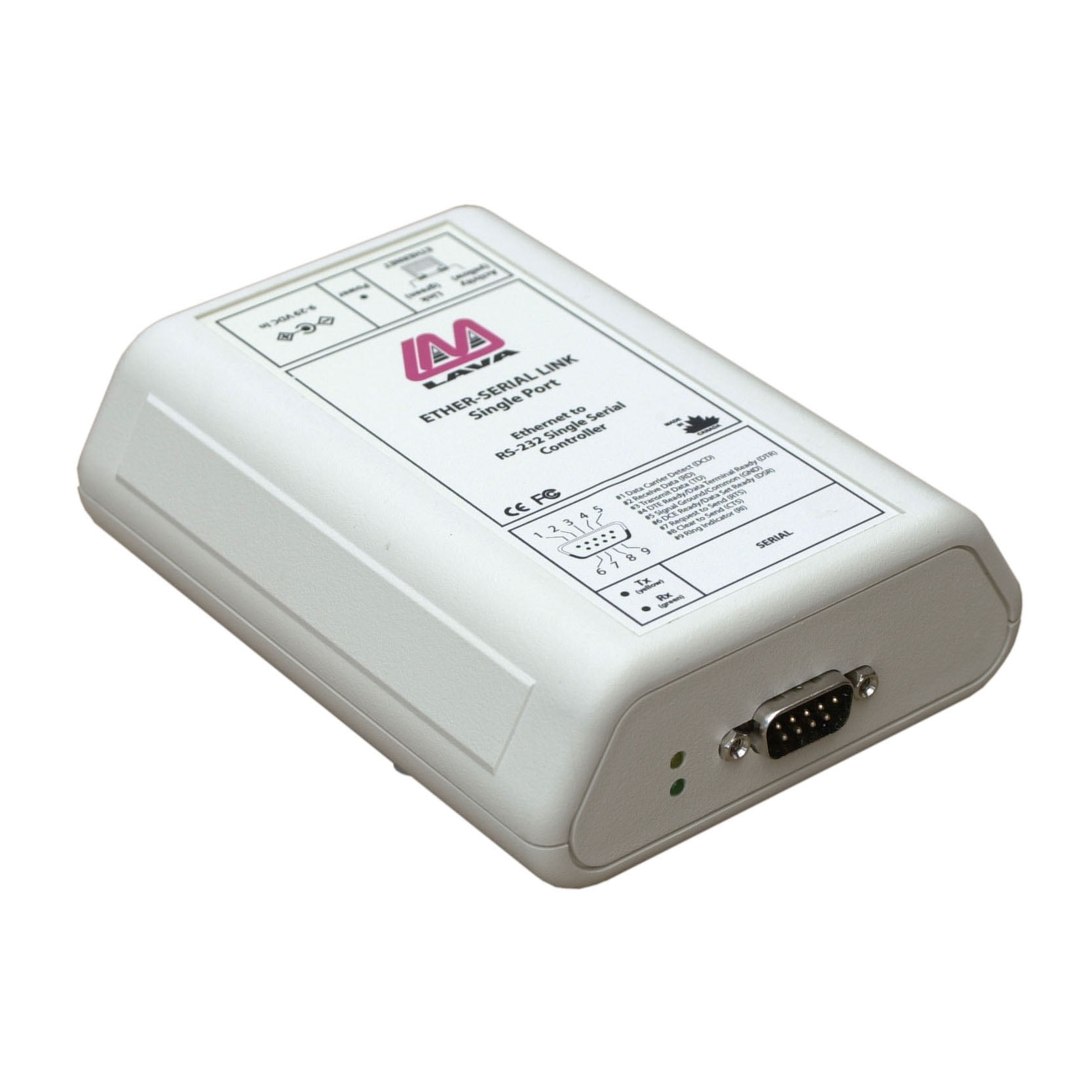 Lava Computers Esl1-232-db9 Single Port Device Server (esl1232db9) by Lava Computers