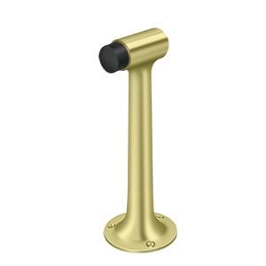 Floor Mount, 8" Bumper, HD, Solid Brass