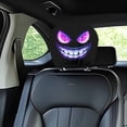 thumbnail image 3 of XGFHYJEH Halloween Decor, Halloween Decorations Indoor, Scary Face Car Headrest Covers Print Headrest Protector For Cars Stretchy Seat Cover For Auto Interior Decor Funny Halloween Gift, 3 of 5