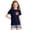 Navy(USA Flag), variant on CCRFTGI 4th of July USA Tops for Kids Girls Size 8 Short Sleeve Funny USA Flag Summer Cute T-Shirts Independence Day Girls Clothes Tee Shirt Red 12-13 Years