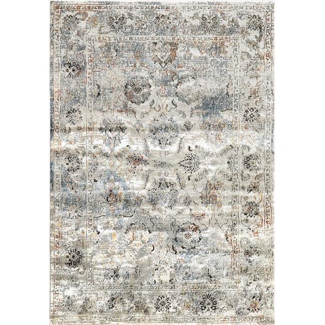 Dynamic Rugs MN695851999 5 Pi 3 Po x 7 Pi 7 Po Million 5851 Tapis&44; 999 Gris