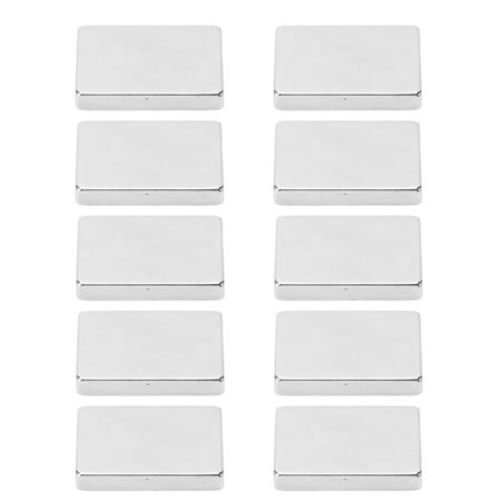 

Rectangular Magnet Stability Neodymium Magnets Rustproof Bright Silver Finish For DIY Projects For Science Experiments