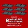 thumbnail image 3 of Tomcat Glue Traps Mouse Size with Eugenol for Enhanced Stickiness, Ready-To-Use, 6 Traps, 3 of 11