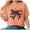 Orange_1, variant on Godom Halloween T-Shirt Women Graphic Tees Shirt Short Sleeve Casual Funny Halloween Party Shirts