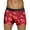 Z01-Red, variant on YAYUBA Mens Underwear Heart Print Boxer Shorts Mens Valentines Day Printed Underwear Style Red Bubble Special Love Rose Shorts Mid Waist