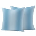 thumbnail image 2 of Pack of 2 Outdoor Pillow Covers,Waterproof Blue Ombre Throw Pillow Covers,Modern Abstract Art Farmhouse Gradient Decorative Pillowcases Cushion Covers for Couch Pillow Sham Protector 16x16 Inch, 2 of 8