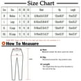 thumbnail image 3 of AherBiu Lounge Pants for Women Elastic Drawstring High Waisted Tapered Leg Summer Lightweigh Trousers, 3 of 4