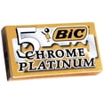 thumbnail image 3 of BIC Chrome Platinum Double Edge Safety Razor Disposable Single Blades (100 Pack), 3 of 6
