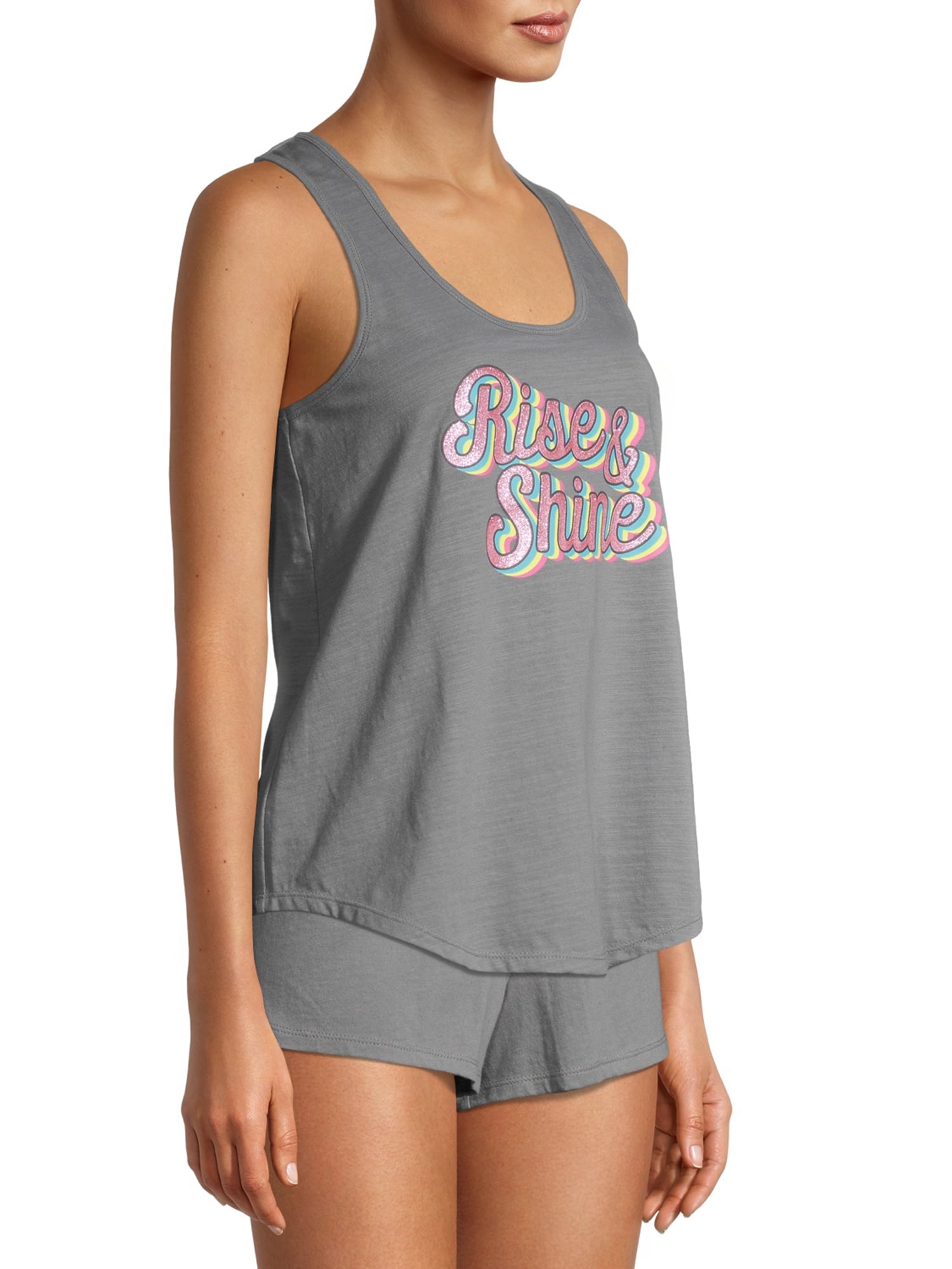 Secret Treasures Women's Rise & Shine Sleep Tank Top