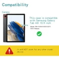 thumbnail image 2 of Touch Keyboard Protective Case for Samsung Galaxy Tab A8 10.5 Inch 2022 (Dark Green), 2 of 7