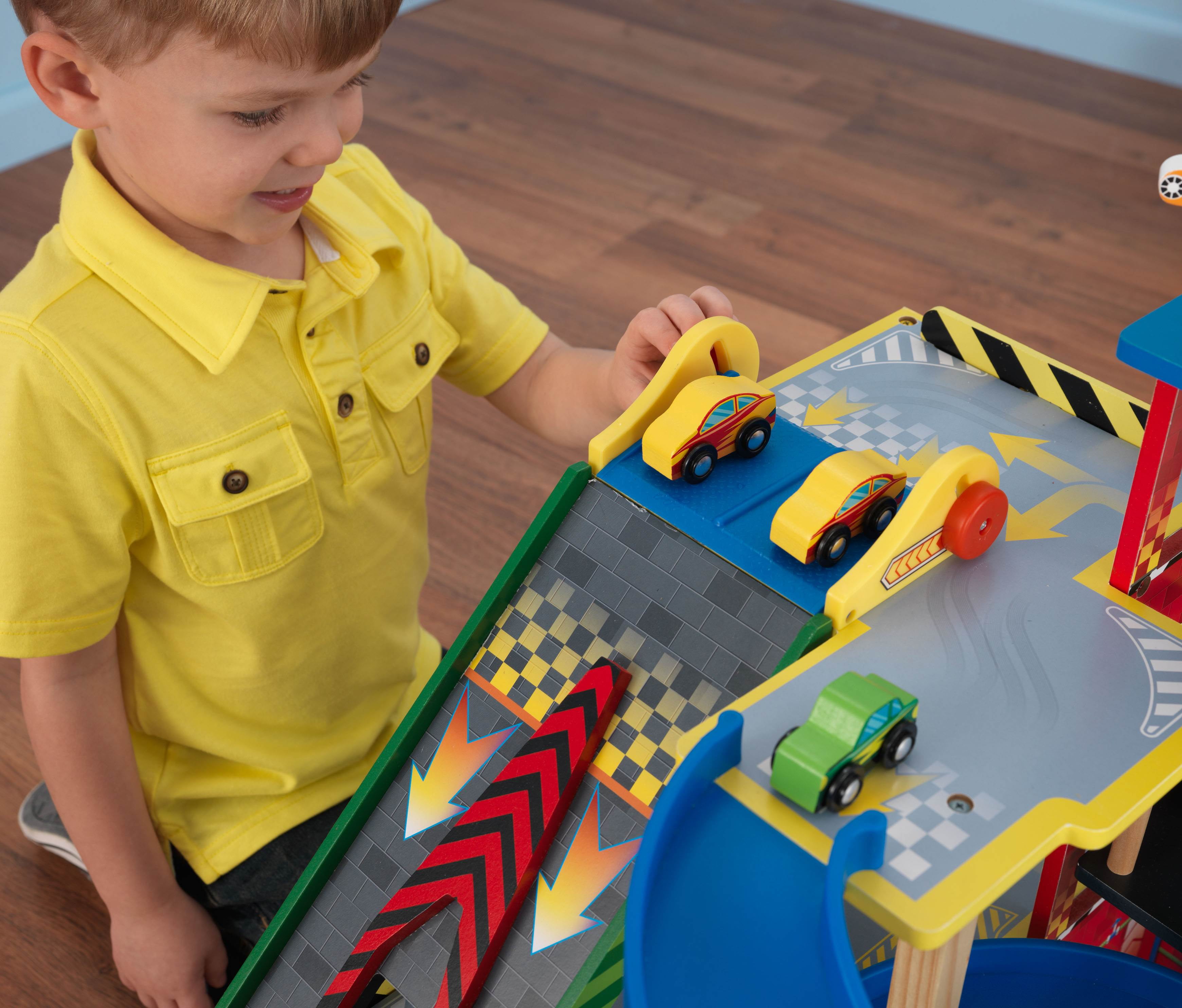 kidkraft mega ramp racing set costco