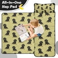 thumbnail image 4 of Dachshund Footprint Toddler Nap Mats for Kids Preschool,Sleeping Mat Bag or Kids,Toddler Sleeping Bag,Toddler Nap Mat or Daycare, 4 of 6