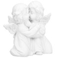 thumbnail image 3 of Estatua De ángel Decoración De ángel De Resina Sintética, Estatua De ángel Adornos De ángel Blanco Forma Abrazada Adorno De ángel Blanco Para Decoración De, 3 of 7