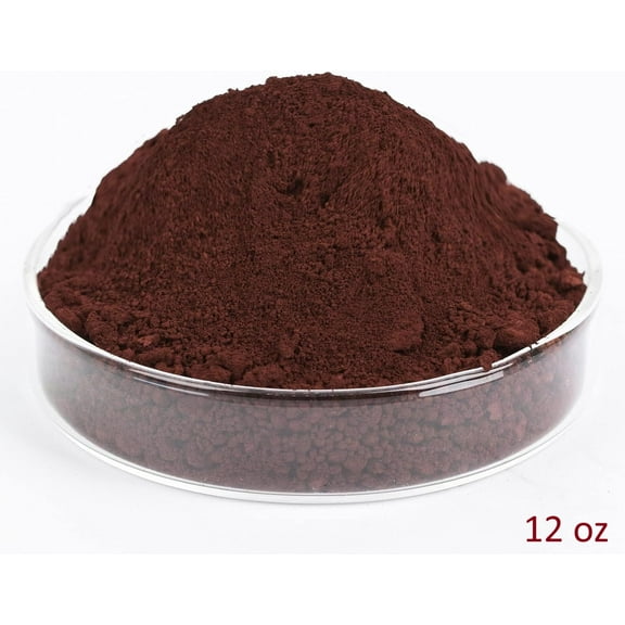 Brown 12 oz Art Color Iron Oxide Pigment Paint Dye Concrete Cement Tile Mortar Grout Brick Plaster Candle DIY