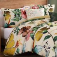 thumbnail image 4 of Bebejan Radiance 5 Piece Comforter Set, White, King, 100% Cotton Sateen, Reversible, All Season, Cozy Comfort, 4 of 9