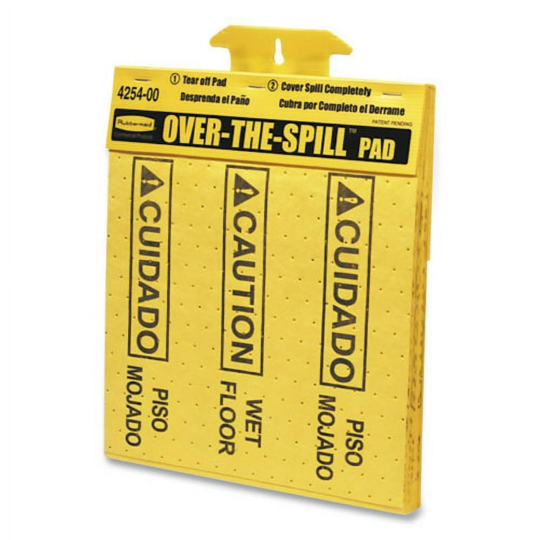 Over-The-Spill Pad Tablet, 12 oz, 14 x 16.5, 25/Pack Over-The-Spill Pad Tablet, 12 oz, 14 x 16.5, 25/Pack