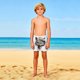 thumbnail image 4 of Pantalones cortos de playa para niños y niñas, de color liso, con estampado bonito, transpirables y con bolsillos, para verano, 4 of 9
