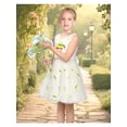thumbnail image 2 of Sunny Fashion Girls Dress Ivory Sleeveless Cute Cartoon Tulle Embroidery Satin Bow Spring Casual Everyday 4 Years, 2 of 6